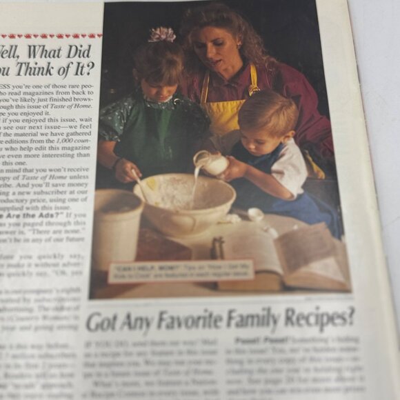 Taste Of Home Collectors Edition 1996 A Thousand Country Cooks Magazine - Picture 7 of 7